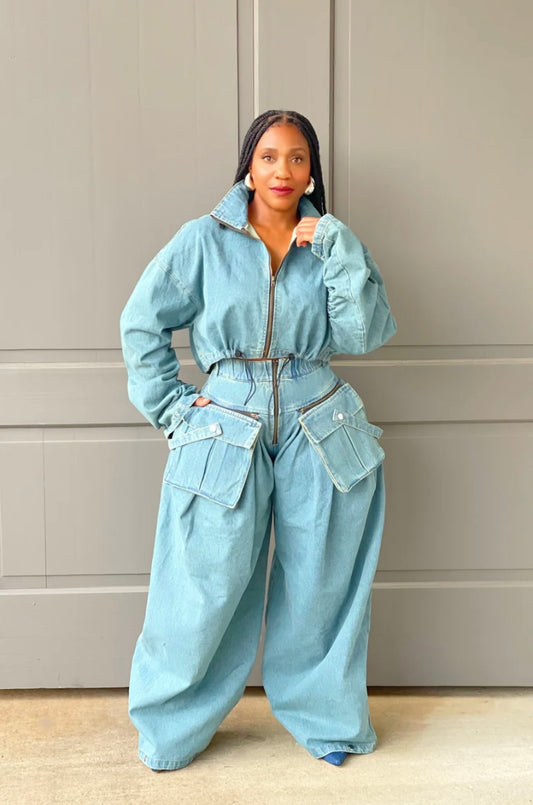 Amy Denim Set (PreOrder)