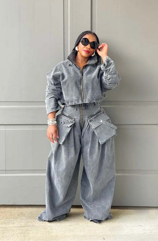 Amy Denim Set (PreOrder)