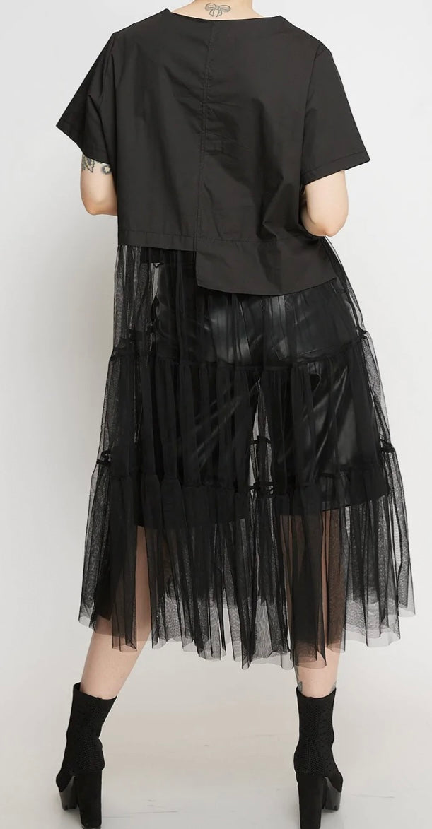 Long Tulle Tee (Preorders)